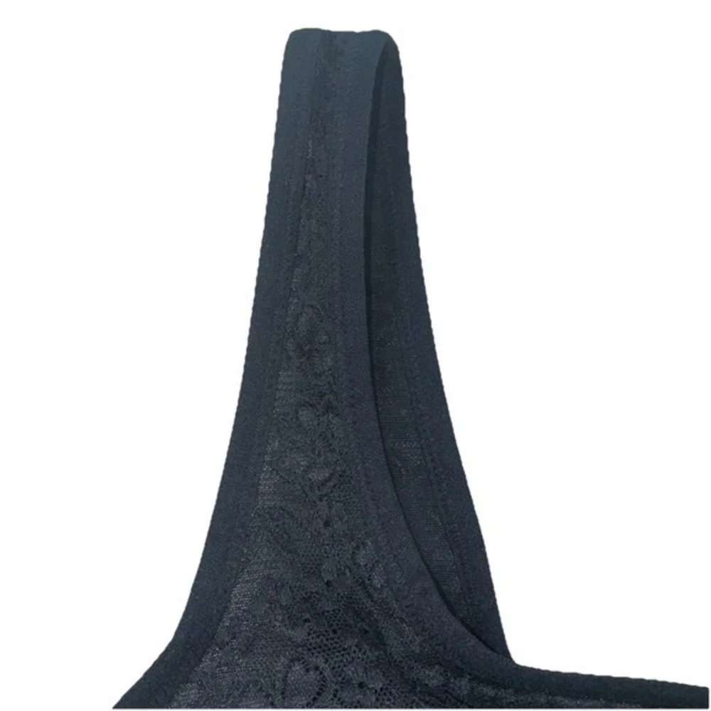 OLD NAVY Love Lace Bralette Wireless Bra Large Black